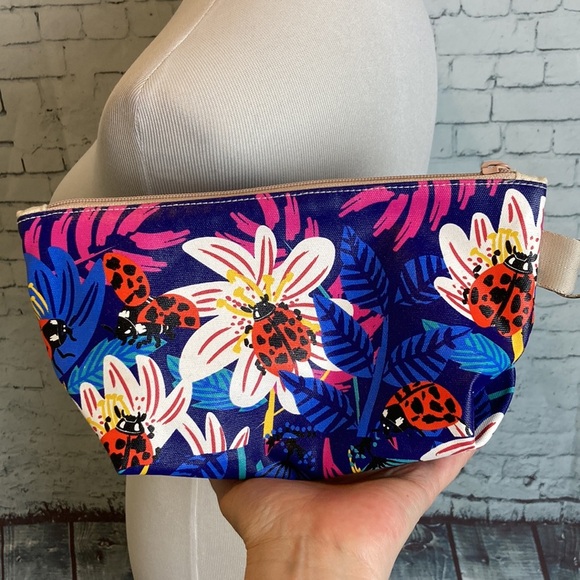 CHALO SEATTLE Eden Collection LADY BUGS boho slouchy purse bag & make-up bag set - Picture 13 of 16